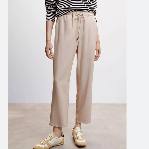 Mango Fluido Trousers - Picture 1 of 9
